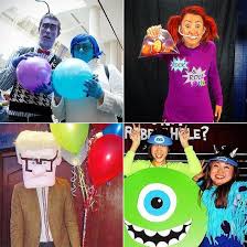 Your Favorite Pixar Characters Make Easy Diy Halloween Costumes Pixar Costume Disney Characters Costumes Diy Character Costumes Diy