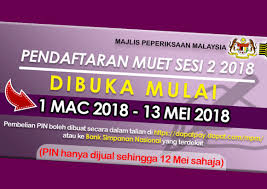 Semakan keputusan muet sesi 2 julai 2021. Pendaftaran Muet Sesi 2 Julai 2018 Akan Ditutup Pada 13 Mei 2018