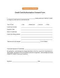 If you make cash withdrawals though, interest is usually charged. 43 Credit Card Authorization Forms Templates Ready To Use