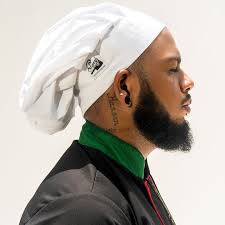 White Mushroom Chef Hat