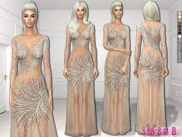 The Sims Resource - 244 - Nude prom dress