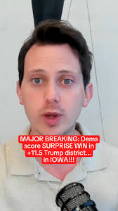 🚨 MAJOR BREAKING: Democrat Catelin Drey FLIPS Iowa SD-1 — a district Trump  won by 11.5 points in 2024 — defeating Republican Christopher Prosch in a  landslide special election and breaking the GOP supermajority. 8/26/25.