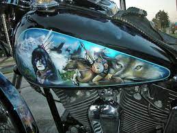 Sturgis 2010 Motorcycle Paint Jobs Motorcycle Painting Harley Davidson Art