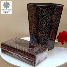 Check spelling or type a new query. Package Of Handicrafts Wooden Tissue Box Cover Dustbin Home Decor Pakistani Crafts
