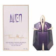 Un parfum féminin de la famille olfactive ambré boisé floral, aux notes de jasmin sambac, bois de cashmeran et ambre blanc. Thierry Mugler Alien Eau De Parfum Refillable Spray 30ml Fur Frau Gunstig Kaufen Ebay