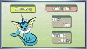 Pokemon Of The Week Vaporeon
