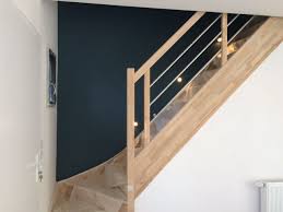Escalier Val D Oise 95 Peinture Du Luxe Architecte Minerai Et Spots Encastres Maison Maisons Sesame Decoration Maison