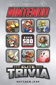 You know, just pivot your way through this one. Nintendo Elite Trivia Over 500 Questions Jean Matthew 9781092228459 Amazon Com Books