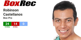 BoxRec: Robinson Castellanos