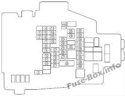 My mazda 6 sport bose radio stopped working still looks. Fuse Box Diagram Mazda 6 Gh1 2009 2012