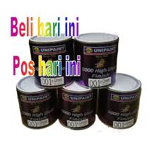 Daftar harga cat minyak semua merk murah terbaru juli 2019 sumber : Unipaint 8000 High Gloss Paint 1 Liter Cat Kayu Dan Besi Cat Minyak Cat Papan Ready Stock Shopee Malaysia