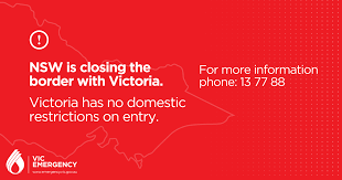 See below for more information. Vic Emergency Nsw Is Closing The Border With Victoria Facebook
