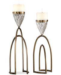 See more ideas about dresses, formal dresses, fancy dresses. Uttermost Carma 2 Pc Bronze Finish Glass Candle Holder Set Reviews Candle Holders Home Decor Macy S