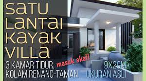 Check spelling or type a new query. Desain Rumah 1 Lantai Ala Villa N Cafe 10x20m Kode 076 Youtube