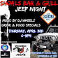 Shoals Grill Jeep Night