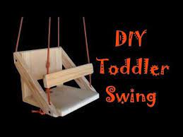 However, if you want to help your kids spend more time outdoor, building this swing set could be exactly what you are looking for. How To Make A Simple Wooden Swing For Kids Youtube Diy Kids Swing Diy Toddler Swing Wooden Baby Swing