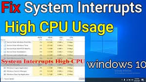 In windows 10, system interrupts doesn't have much to do with the things you do and the apps you use. Windows 10 System Interrupts High Cpu Usage Fix Fix System Interrupts High Cpu Usage On Windows 10 Youtube
