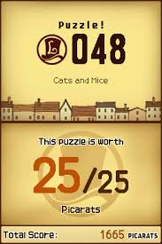 It lists all puzzles that are in the game. Professor Layton And The Curious Village Part 13 Puzzle Time Iiii