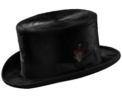 Action Beaver Top Hat By Selentino Black All Sizes Usa 6 5 8 8 Europe 53 64 Selentino Tophat Hats For Men Vintage Style Hat Gentleman Hat