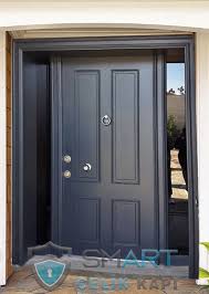 Antrasit Villa Giris Kapisi Edge 2020 Villa Kapilar Bina