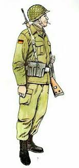 As with the wartime uniforms, the bw version was never fully implemented. West Germany Army 1960 S Pin By Paolo Marzioli Army Uniform Modern War Armed Forces