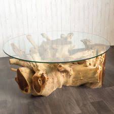 Couchtisch Wurzelholz Baumwurzel Teak Wohnzimmertisch Rund 110cm Massiv Tisch In 2020 Teak Holz Baumwurzel Und Tische Holz