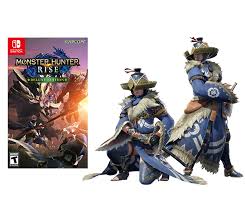 * les personnes ayant acheté la version numérique de monster hunter rise ou l'édition deluxe de monster hunter rise avant le 26 mars 2021 recevront un bonus exclusif. Pre Order Nintendo Switch Monster Hunter Rise Deluxe Edition Gamers Hideout