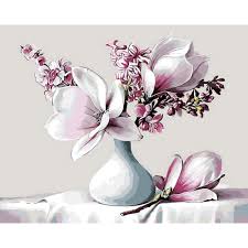 Maybe you would like to learn more about one of these? Magnolia Flower Diy Digital Oil Painting By Numbers Shopee Philippines