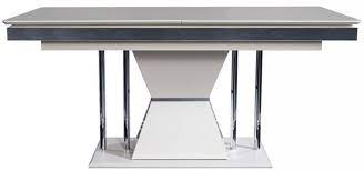Bring this traditional with a contemporary finish dining table to any dining room then it will instantly light up the room. Casa Padrino Luxury Art Deco Dining Table White Gray Silver 164 X 92 X H 77 Cm Dining Room Table Kitchen Table Noble Art Deco Dining Room Furniture