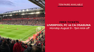 2 days ago · liverpool f. Liverpool City Council On Twitter Want To See Lfc V Ca Osasuna At Anfield Next Monday All You Need To Do Is Have A 1st Or 2nd Covid Jab Then Post A