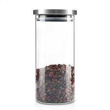 99 ($1.23/ounces) this airtight coffee canister is all you need to maintain the freshness of your coffee beans. Ashata Tea Coffee Sugar Canisters Glass 1000ml Coffee Container Vacuum Seal Storage Jar Airtight Coffee Canister Set With Stainless Steel Lid For Sugar Tea Bean 1000ml Buy Online In Guernsey At Guernsey Desertcart Com Productid