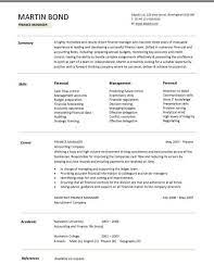 The job requires a complex skillset, and the most successful resume examples showcase qualifications such as. Finance Manager Cv Template Financial Resume Managerial Job Hunting Mortgages Team Leader
