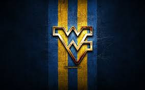Welcome to the cute,beautiful and mysterious collection of west virginia wallpaper hd application specially. Download Wallpapers West Virginia Mountaineers Golden Logo Ncaa Blue Metal Background American Football Club West Virginia Mountaineers Logo American Football Usa For Desktop Free Pictures For Desktop Free