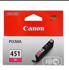 Press as well as concord the power button. Original Canon Cli 451 Magenta Ink Cartridge In Ikeja Accessories Supplies For Electronics Master Information Technology Jiji Ng