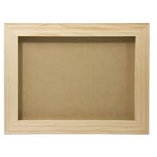 Wenn sie defekten artikel erhalten, bitte kontaktieren sie uns für erstattung ideale diy box bilderrahmen: 3d Bilderrahmen Aus Holz 42 5 X 33 5 X 3 5 Cm Online Kaufen Buttinette Bastelshop