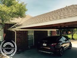 Regular roof carport with one panel. Carports Patio Roof Covers