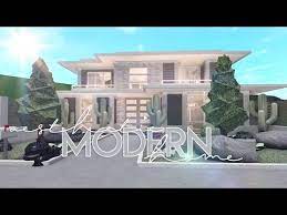 Roblox Bloxburg Aesthetic Modern House 110k Youtube Modern House Unique House Design House Layouts Nice one story modern house, all open planned throughout, ideal for a couple or a single person. roblox bloxburg aesthetic modern
