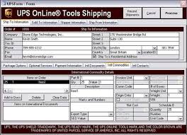 Ups ground is great for heavy items, especially shipping short. Printing Integrated Ups Shipping Labels