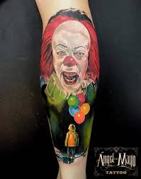 It el payaso tattoo diseño. Tatuaje De Pennywise El Payaso De It