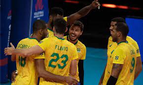 A liga das nações de voleibol masculino é uma competição internacional de voleibol disputada pelas seleções masculinas filiadas a federação internacional de voleibol (fivb), órgão governamental global do esporte. Brasil Derrota Eua Na Liga Das Nacoes De Volei Masculino