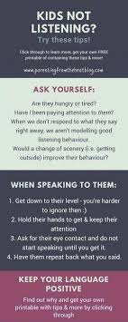 Kids Not Listening Your Kids Will Listen If You Use These Two Strategies Great Positive Parenting Tips Fo Smart Parenting Kids Parenting Parenting Strategies