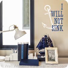 i will not sink