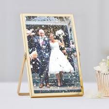 Bilderrahmen Aus Glas Gold Goldfarbene Bilderrahmen Bilderrahmen Hochzeit Hochzeit Tischnummern