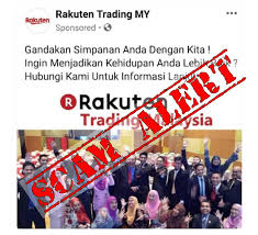 Rakuten trade sdn bhd has appointed kazumasa mise as its chief executive officer effective from october 16 following approval from the securities commission. Rakuten Trade Be Aware It Has Come To Our Attention Facebook