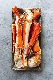 An Image Of A Plate Full Of Defrosted Alaskan King Crab Legs Ready To Go On The Grill King Crab Legs King Crab Legs Recipe Alaskan King Crab