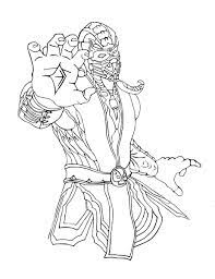 Sonya demonstrates her special forces skills to her opponent. Mortal Kombat Coloring Pages 80 Pictures Free Printable