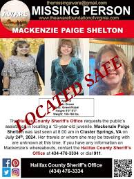 UPDATE: MACKENZIE has been...