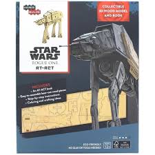 Geek Fuel C O Industry Rino Star Wars Rogue One At Act Incredibuilds 3d Wood Model Star Wars Star Wars Film Wood Model