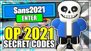 Once there, simply click on the codes button on the bottom right of. 2021 All New Secret Op Codes Sans Multiversal Battles Roblox Youtube