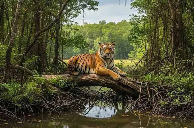 CCTV the tiger's kingdom in the Sundarbans! Every move of the Royal Bengal  Tiger is captured | সুন্দরবনে বাঘের রাজত্বে ক্যামেরার পাহারা! নজরবন্দি  রয়্যাল বেঙ্গল টাইগারের প্রতিটি ...